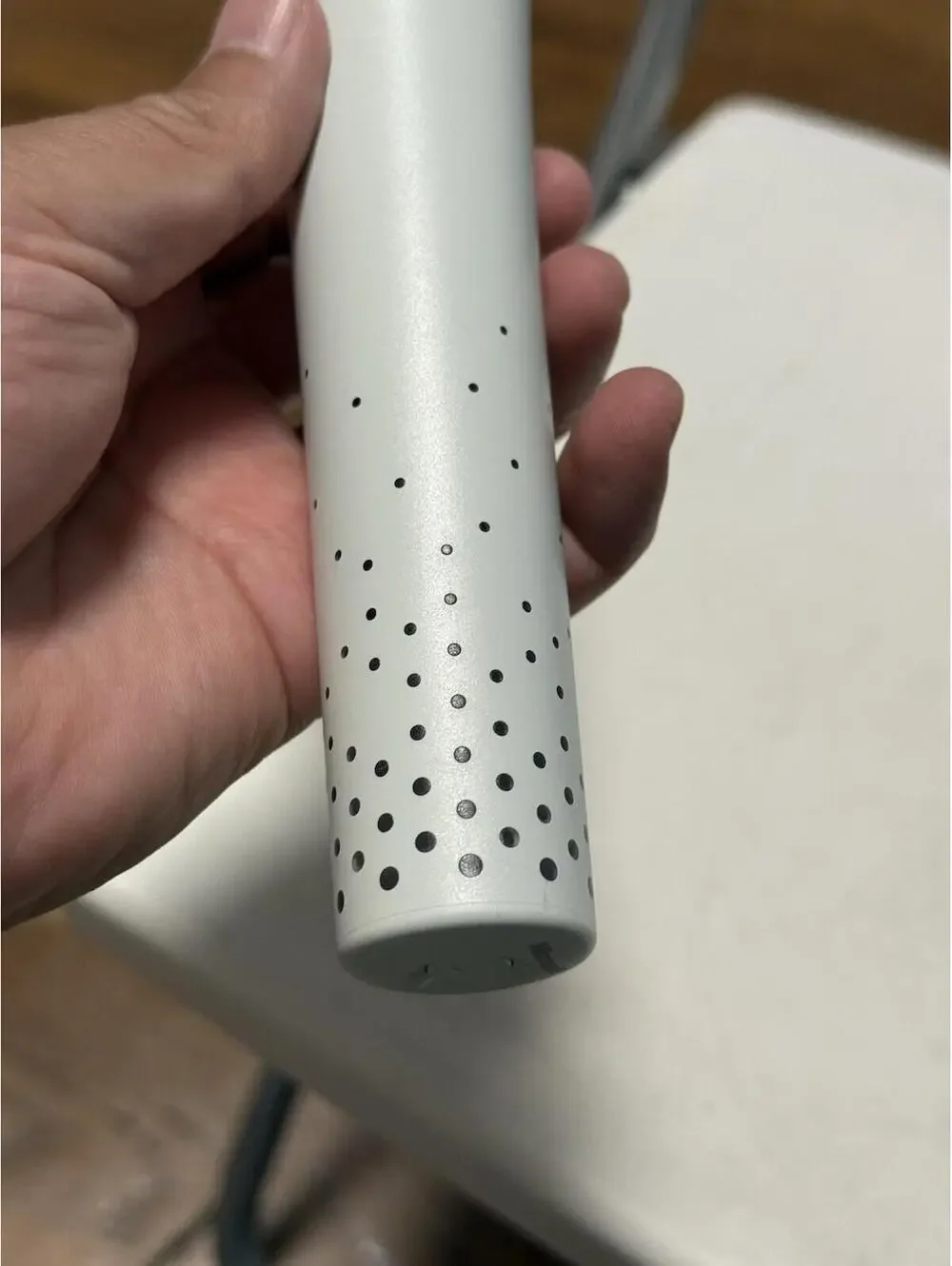 Microsoft Wireless Microphone For Xbox 360 White. Tested!! Model 1380